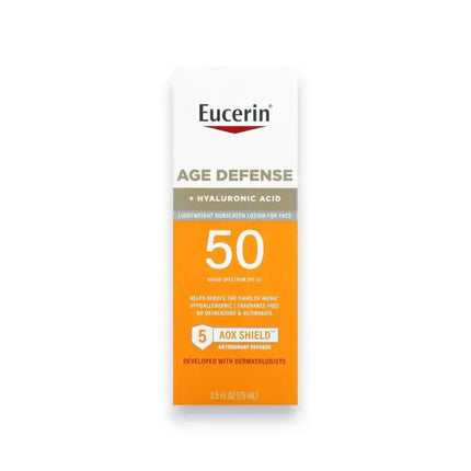 Eucerin Age Defence Hyaluronic Acid SPF50 - 75ml Fayaq
