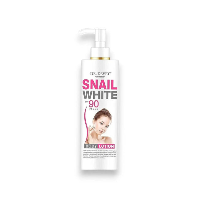 Dr. Davey Snail White Body Lotion 500ml Fayaq