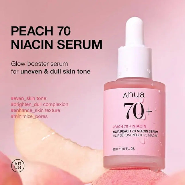 Anua Peach 70 Niacin Serum 30ml Fayaq
