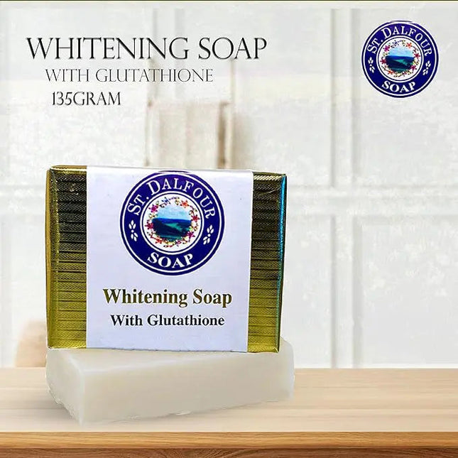 St Dalfour Whitening Soap With Glutathione 135g Fayaq