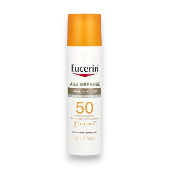 Eucerin Age Defence Hyaluronic Acid SPF50 - 75ml - Fayaq