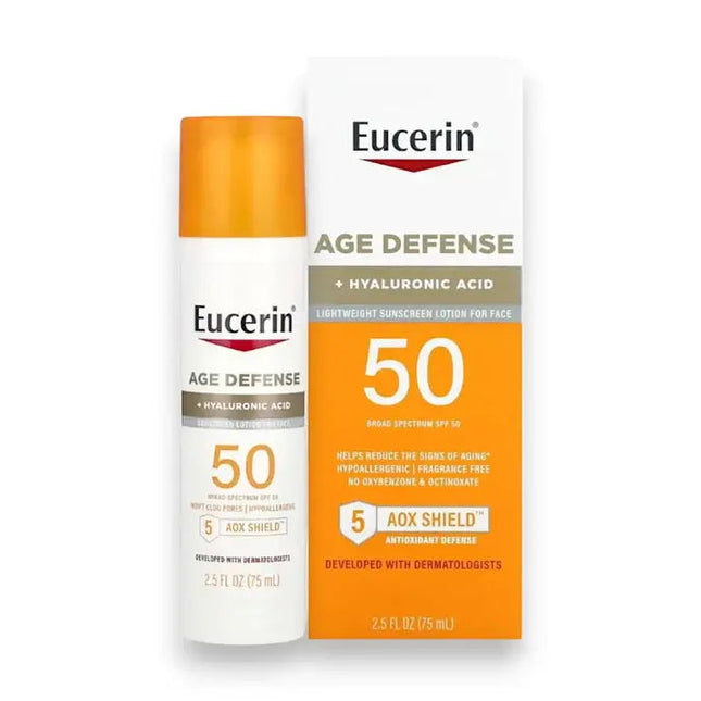 Eucerin Age Defence Hyaluronic Acid SPF50 - 75ml Fayaq