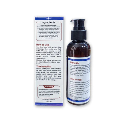 Veno Shampoo Special For Lice And Nits 120ml - Fayaq