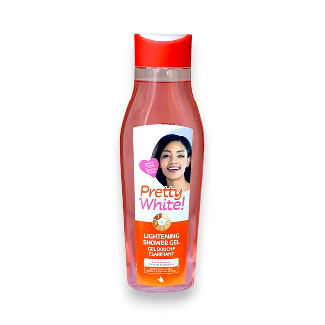 Pretty White Lightening Shower Gel 500ml Fayaq