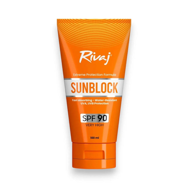 Rivaj Sunblock SPF 90 100ml Fayaq