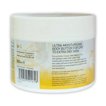 American Dream Cocoa Butter Cream 500ml - Fayaq
